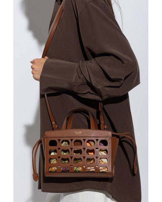 Ferragamo Brown Leather Bag