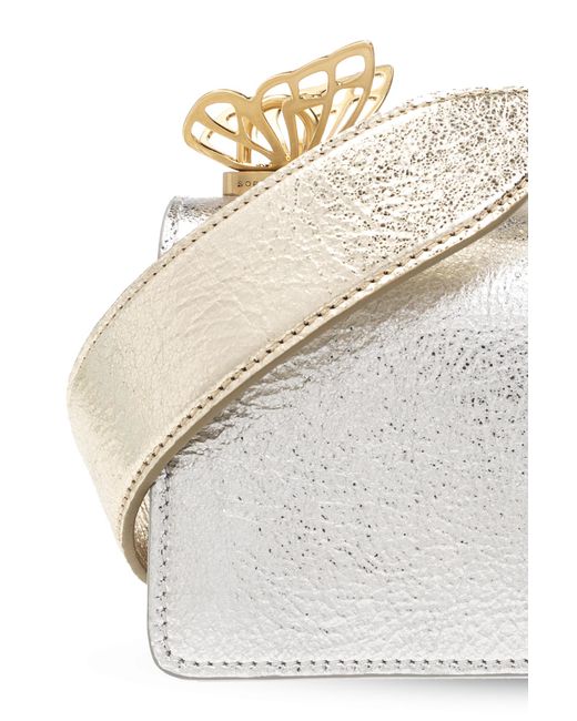 Sophia Webster mariposa Mini Shoulder Bag in White Lyst UK