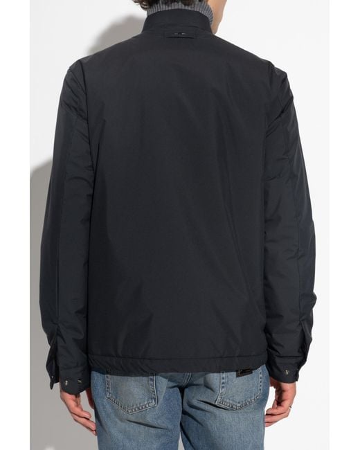 Paul & Shark Blue Insulated Jacket for men