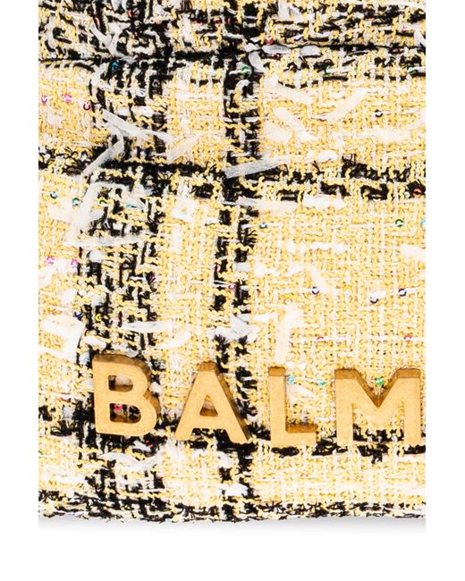 Balmain Metallic Handbag