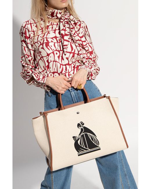 lanvin shopper