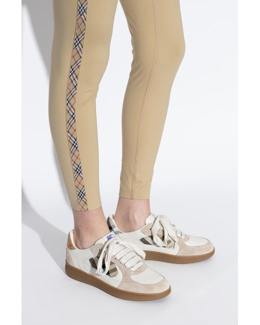 Burberry Brown 'New Terrace' Sports Shoes