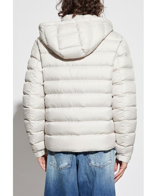 Moncler White Down Jacket "Arneb" for men