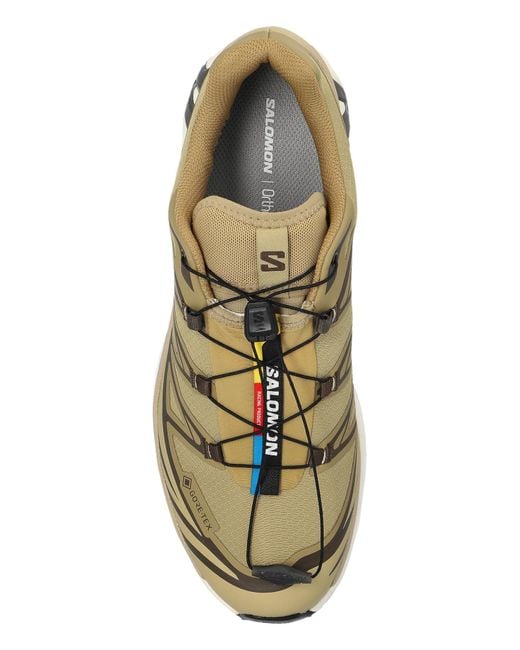 Salomon Black Sports Shoes 'Gt-6 Gtx' for men