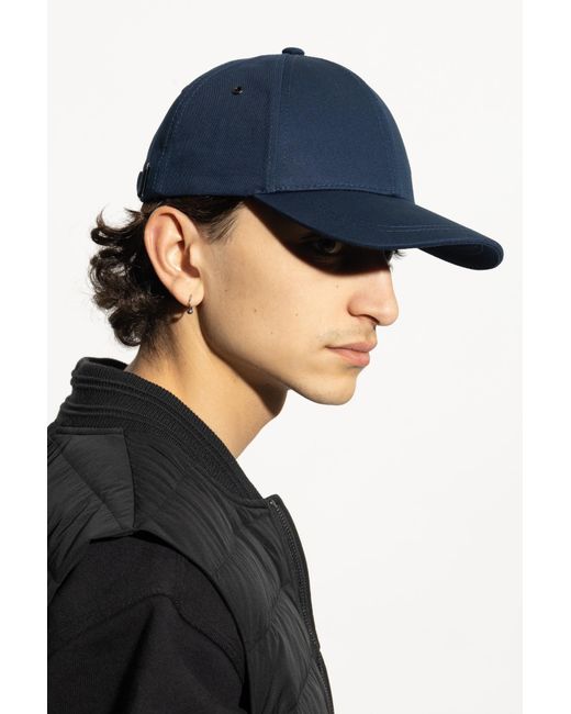 Paul Smith Blue Baseball Cap for men