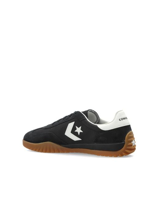 Converse Black Sports Shoes 'Run Star Trainer Ox' for men