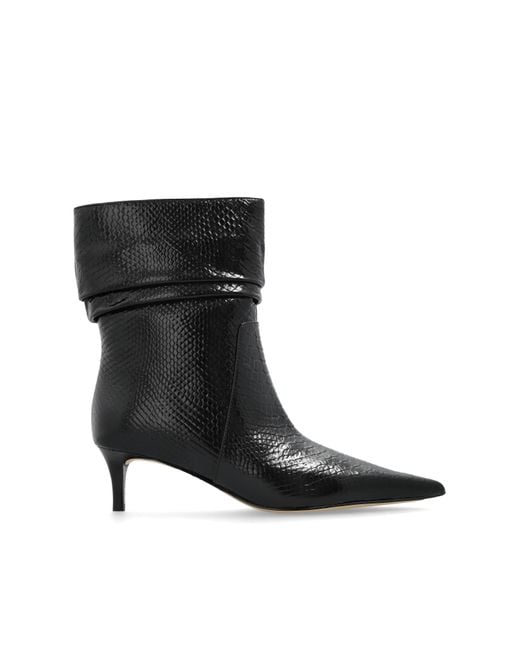 MICHAEL Michael Kors Black "heeled Ankle Boots 'dawn'",