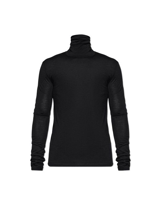 Jil Sander Black Turtleneck for men