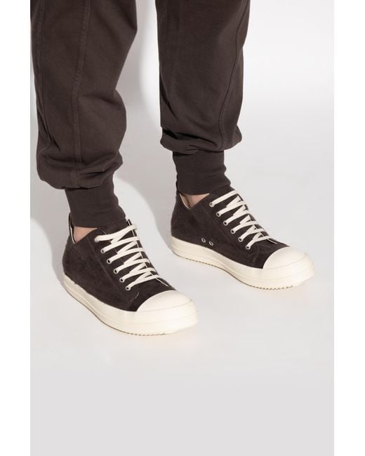 Rick Owens Black Sports Shoes for men