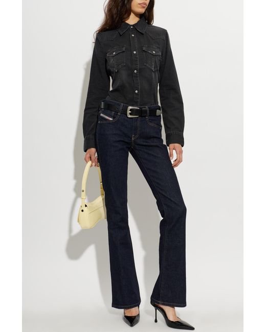 DIESEL Black 'De-Waves' Shirt