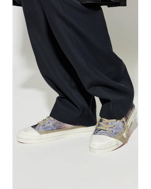 DIESEL Gray Sports Shoes Above The Ankle 'S-D-Verse Mid 2' for men
