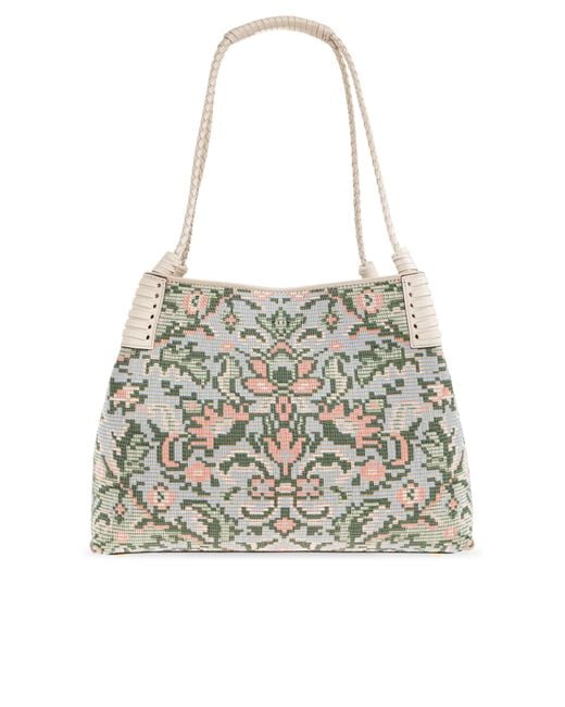 Etro Blue 'Libra Medium' Shoulder Bag