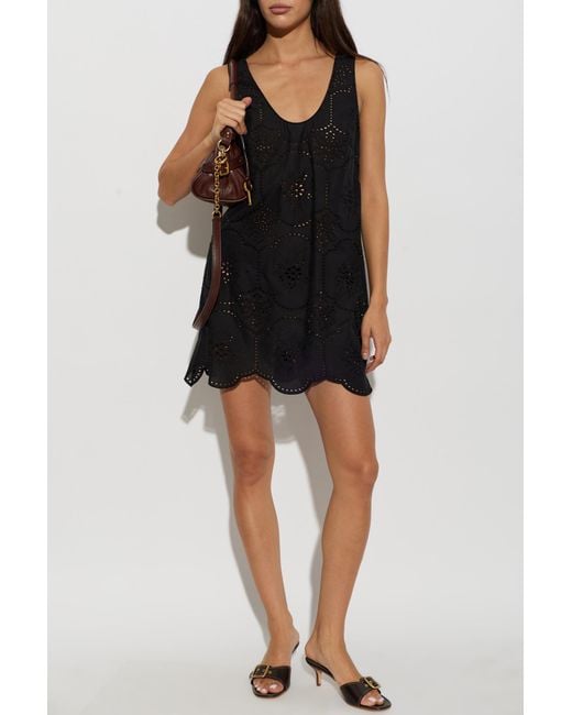 Matteau Black Lacy Dress