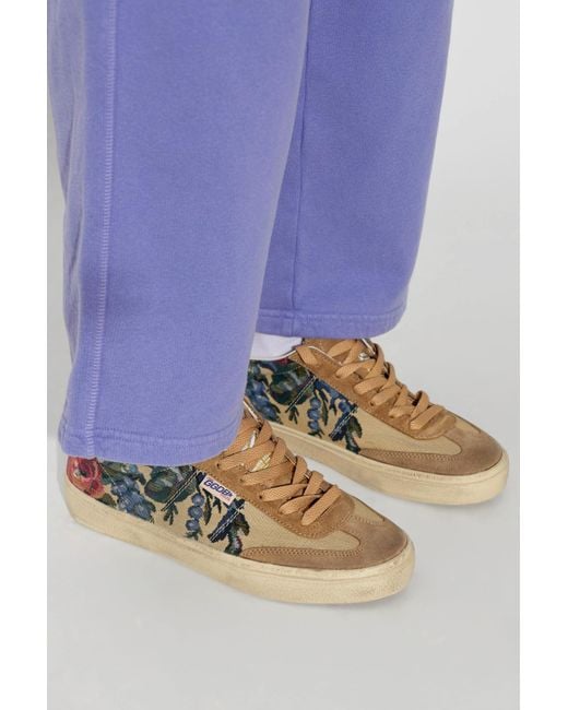 Golden Goose Deluxe Brand Brown 'Soul Star' Sports Shoes