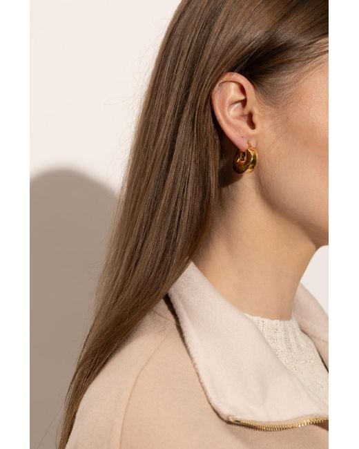 Jil Sander Metallic Earrings