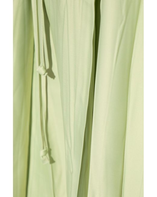 Ferragamo Green Oversize Top, '