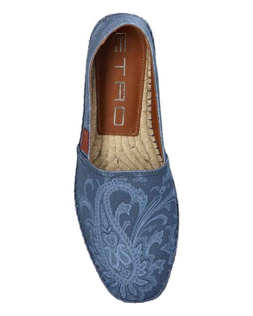 Etro Blue Espadrilles
