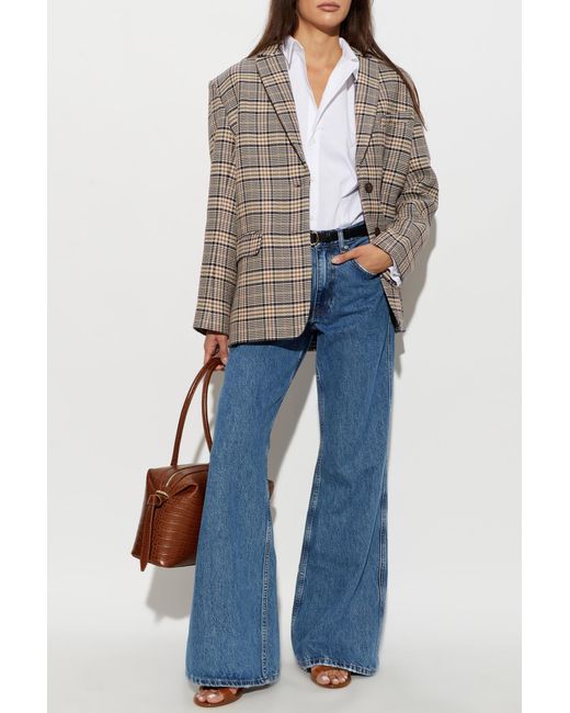 Anine Bing Brown Quinn Blazer