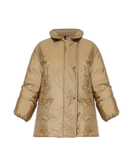 Moncler Natural Jacket With "Voue" Vest