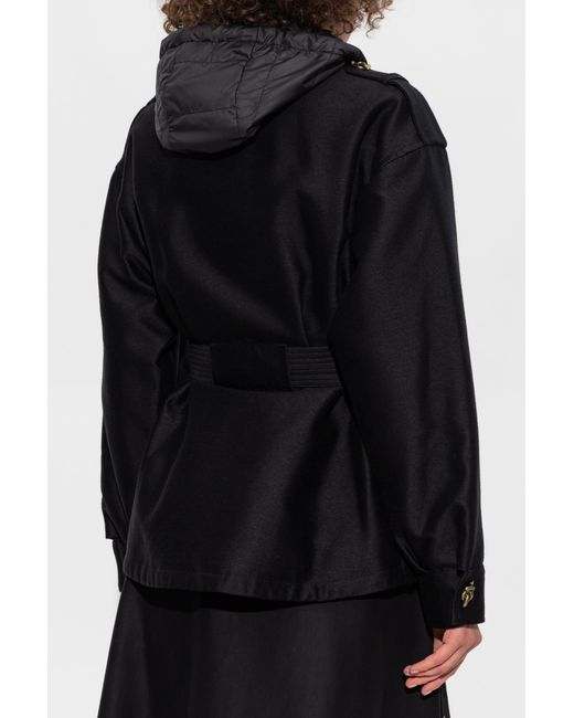 Moncler Black Jacket 'Essalois'