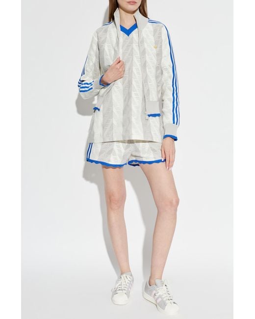 Adidas Originals Blue T-Shirt With Logo