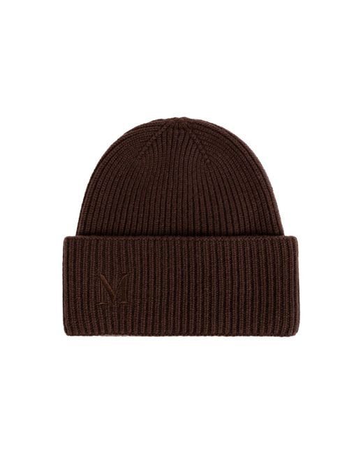 Max Mara Brown Cashmere Hat 'Retina'