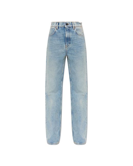 Golden Goose Deluxe Brand Blue Straight-Leg Jeans