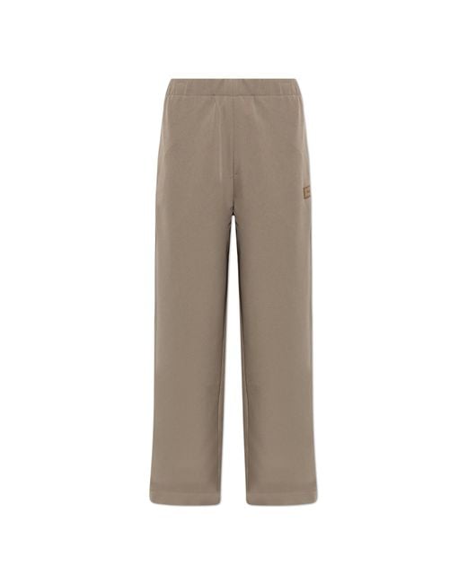 Amiri Natural Wide-Leg Trousers for men