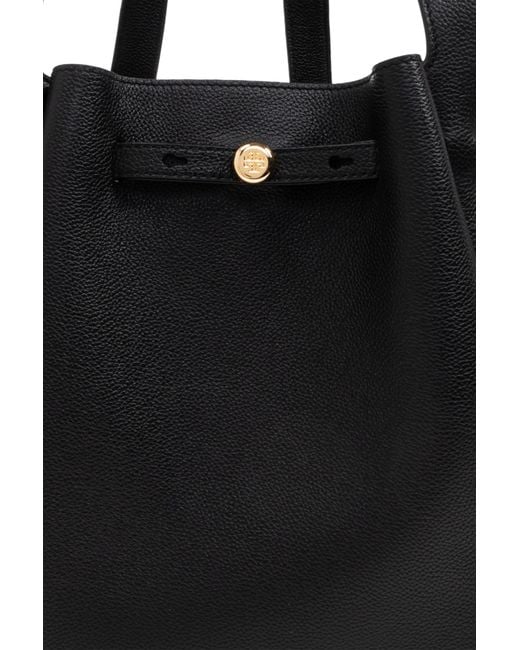 Tory Burch Black Romy Large Tote Bag