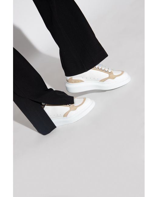 Alexander McQueen White ‘Larry’ Sneakers