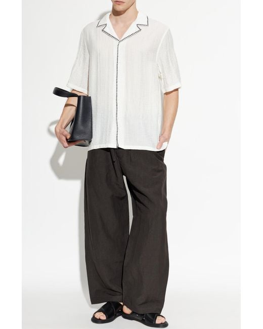 Officine Generale White Shirt 'Eren' for men