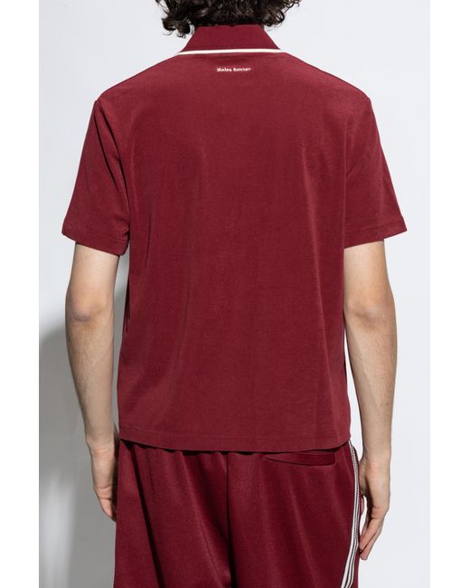 Adidas Originals Red Adidas X Wales Bonner, for men
