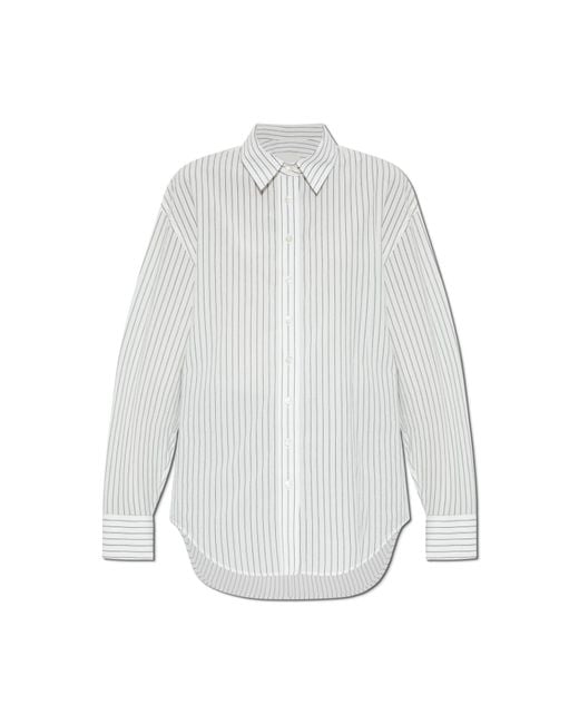 Isabel Marant White Shirt "Aurora"