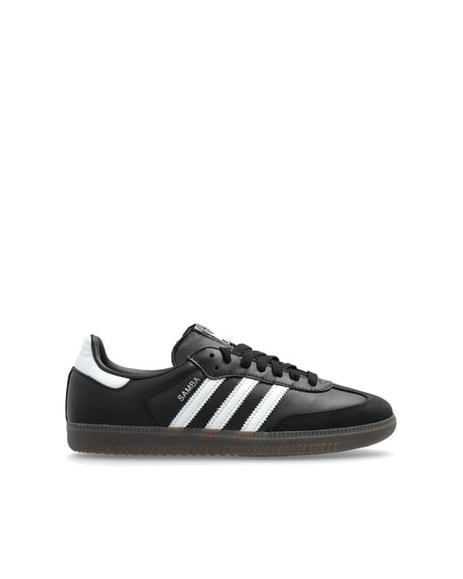 Adidas Originals Black Sports Shoes "Samba Og"