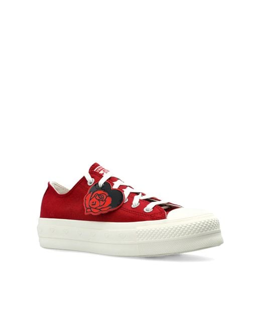 Converse Red Sports Shoes A13653C