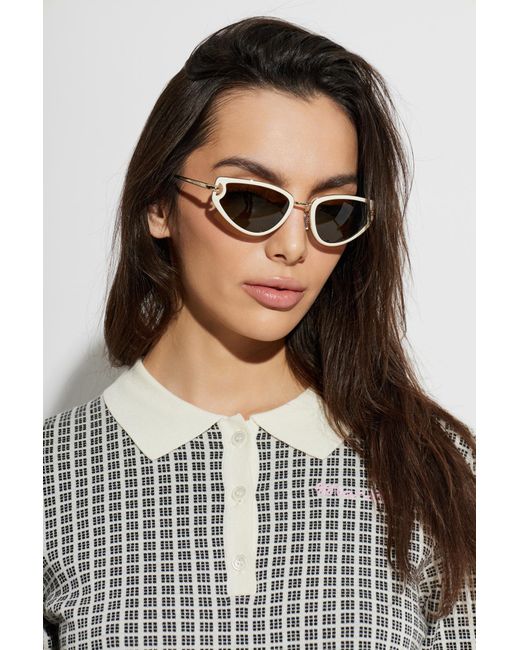 Tory Burch Brown Sunglasses