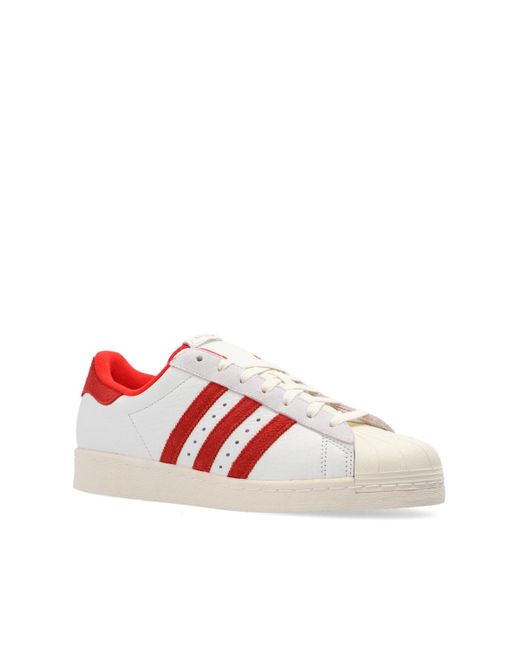 adidas superstar men red