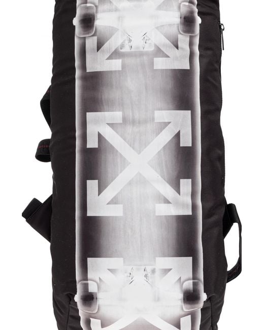 Off-White c/o Virgil Abloh Gray 'Heritage Skate' Backpack for men