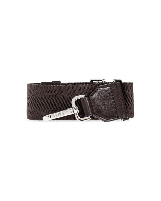 Fendi Black Shoulder Bag "Flux Maxi Messenger" for men