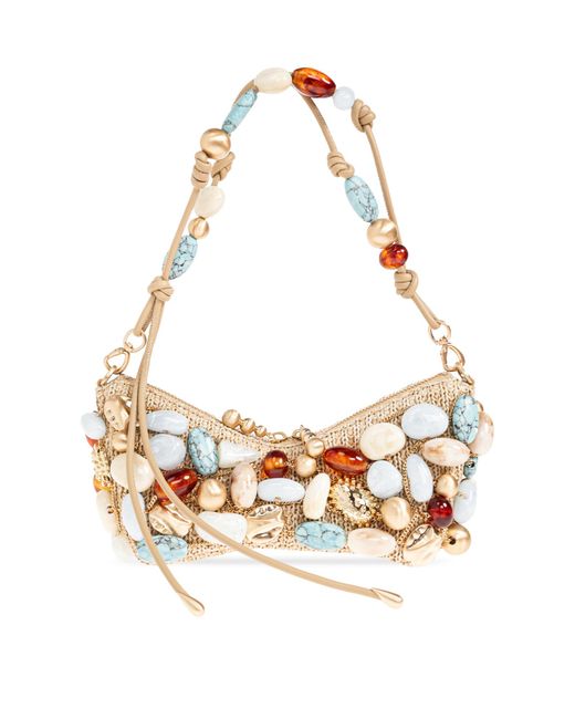 Cult Gaia Metallic 'Mercier' Shoulder Bag