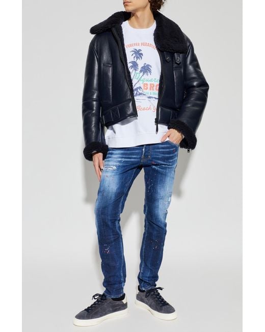 DSquared² Blue "Skater" Jeans for men