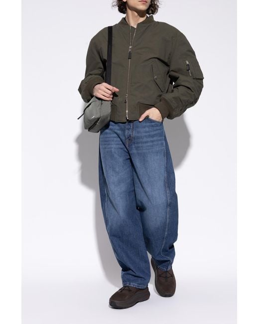 Moon Boot Black Ankle Boots "Moon 247 Slip On" for men