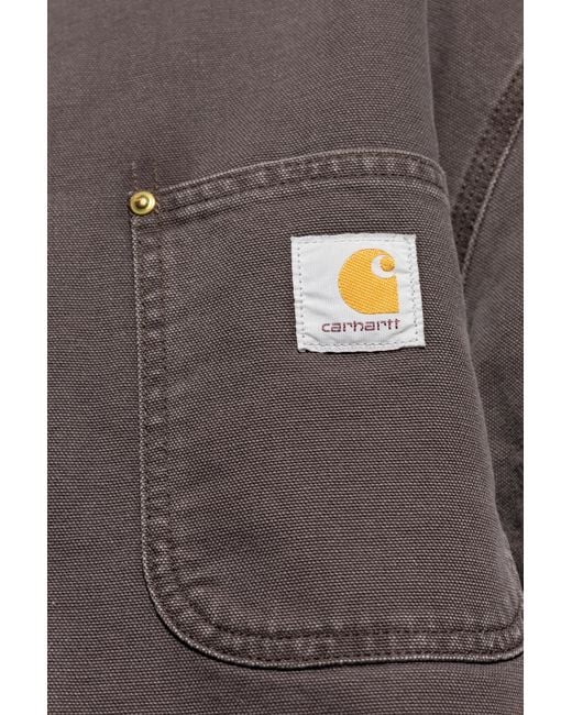 Carhartt Blue Insulated "Chore" Jacket for men