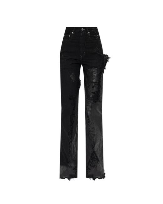 Rick Owens Black 'Bolan' Jeans