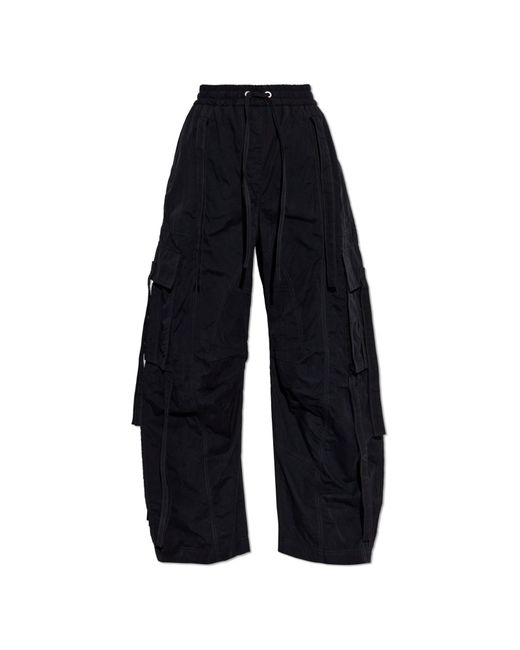 Dolce & Gabbana Blue Cargo Trousers