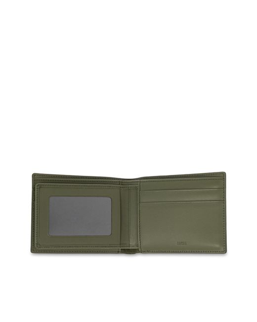 MCM Green Wallet With 'Visetos' Print for men