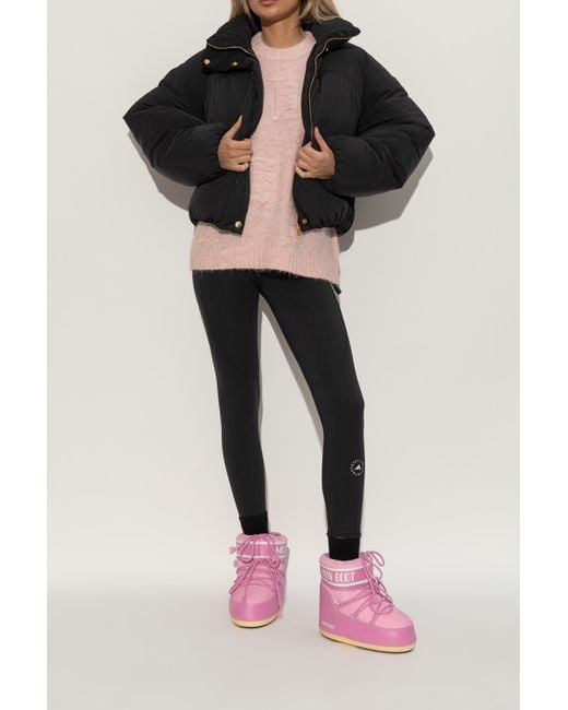 Moon Boot Pink Snow Boots 'Icon Low Nylon'