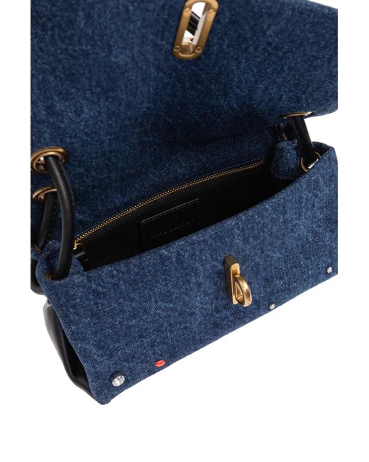 Marc Jacobs Black Shoulder Bag 'The Dual Mini'