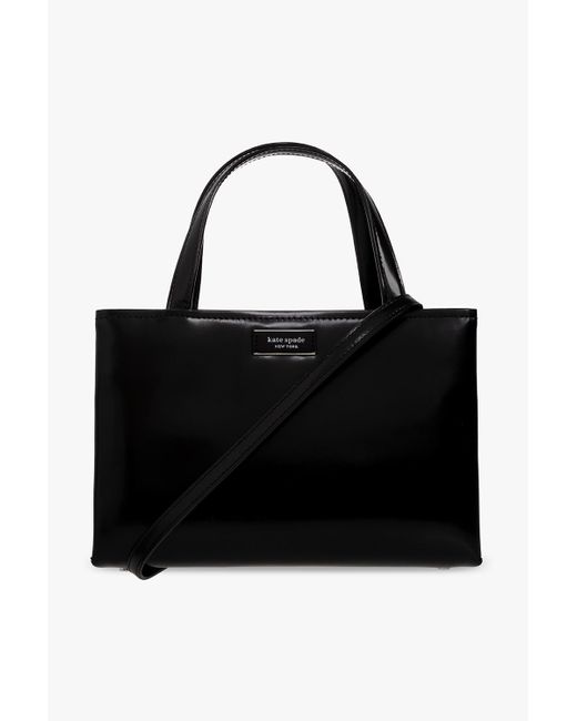 Kate Spade 'sam Icon Small' Shoulder Bag in Black | Lyst Canada
