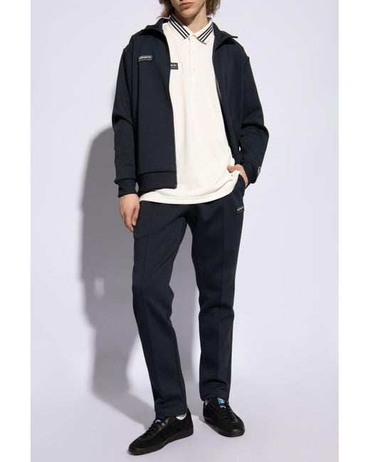 Adidas Originals Blue 'Spezial' Collection Polo Shirt for men